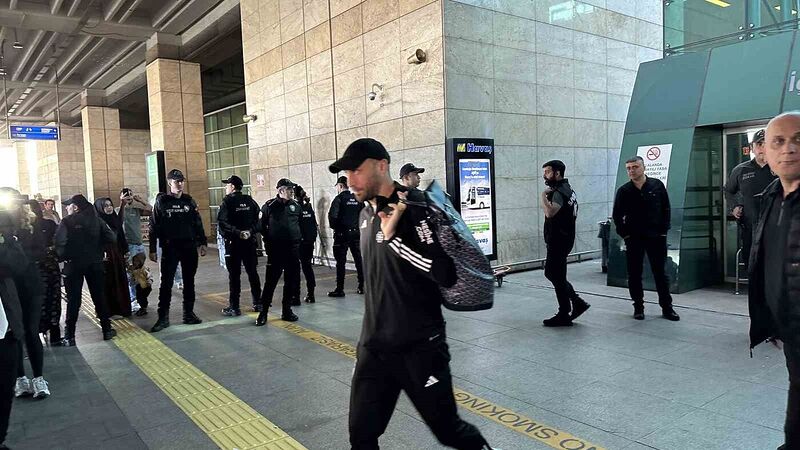 Beşiktaş kafilesi, Ankara’da