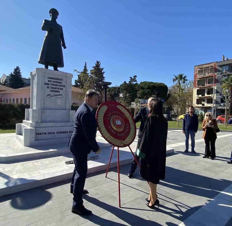 Çanakkale’de Avukatlar Günü kutlandı