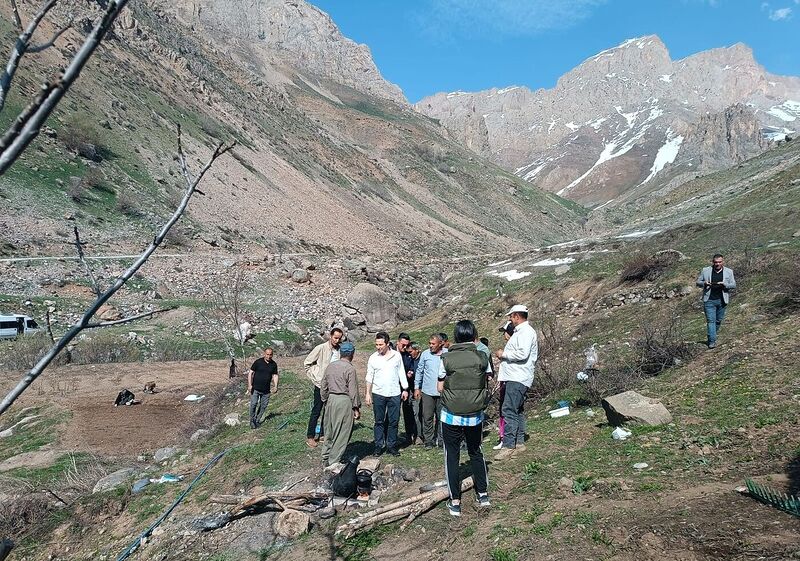 Cennet ve Cehennem Vadisinde yol çalışmaları başlatıldı