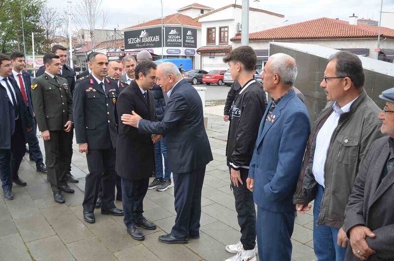 Ereğli’de protokol üyeleri bayramlaştı