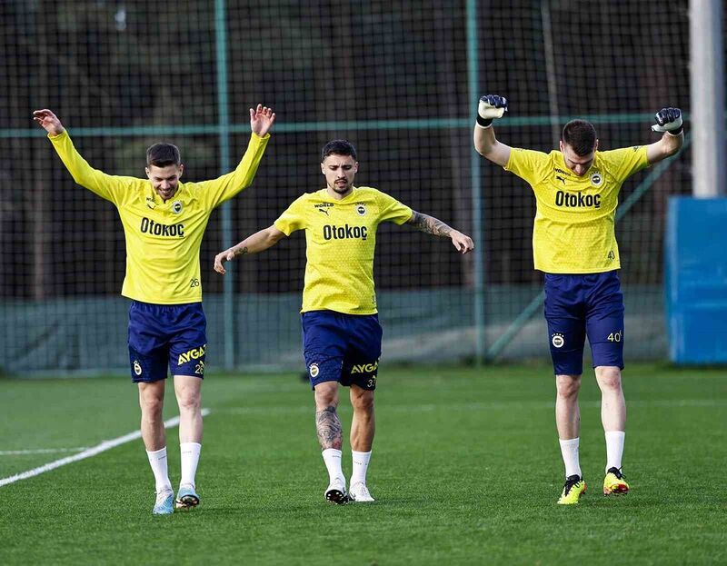 Fenerbahçe, Olympiakos maçı hazırlıklarını sürdürdü