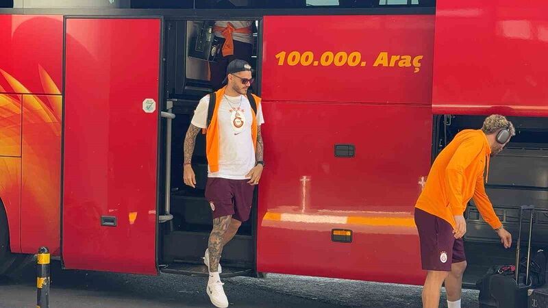 Galatasaray, Süper Kupa maçı için Şanlıurfa’ya gitti