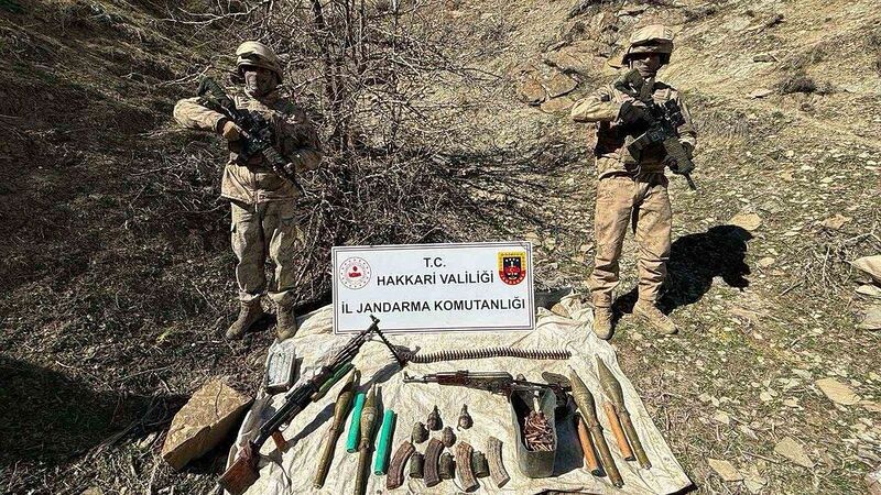 HAKKARİ’DE JANDARMA EKİPLERİNCE TESPİT