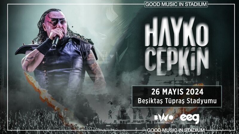 Hayko Cepkin, 26 Mayıs’ta Beşiktaş Stadyumunda