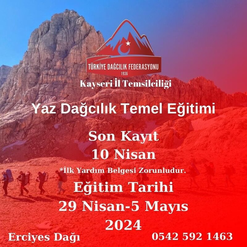 KAYSERİ DAĞCILIK İL TEMSİLCİLİĞİ