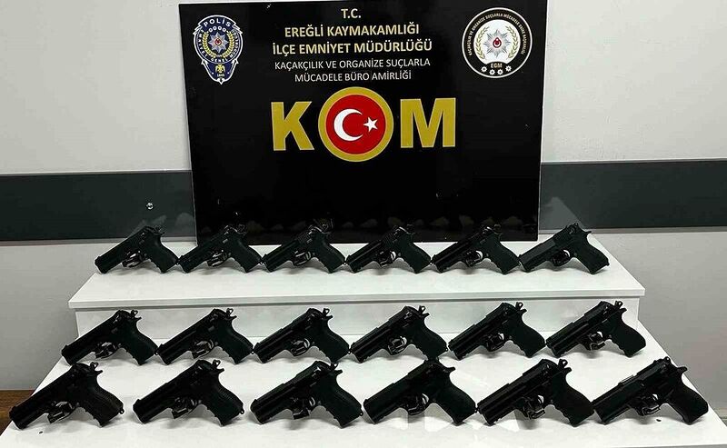 Konya’da kaçakçılık operasyonu: 14 gözaltı