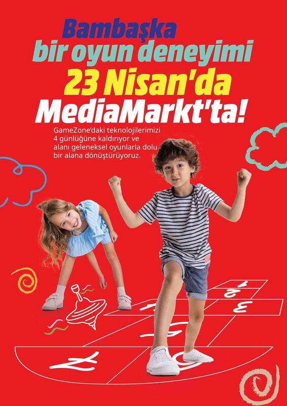 MEDİAMARKT, YAKLAŞAN 23 NİSAN