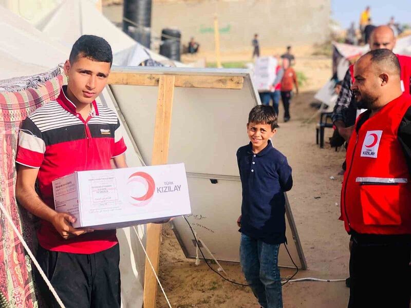 MÜSİAD’ın yardımları Gazze’ye ulaştı