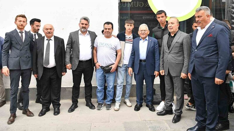 KAYSERİ BÜYÜKŞEHİR BELEDİYE BAŞKANI DR. MEMDUH BÜYÜKKILIÇ; PAZARÖREN MİMAR SİNAN