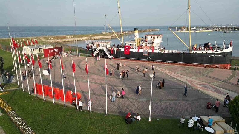 Samsun’da bayram tatilinde müzelere yoğun ilgi