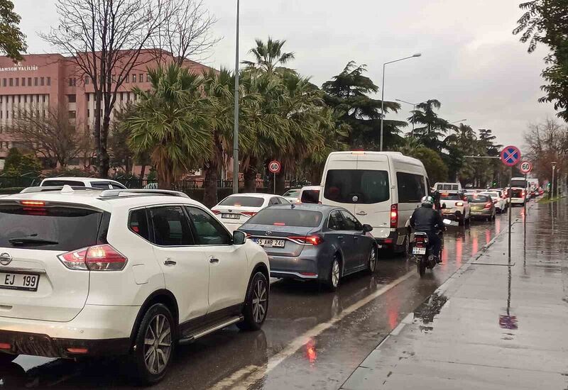 Samsun’da trafiğe kayıtlı araç sayısı 463 bin 844 oldu