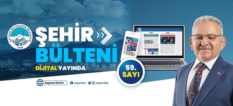 Şehir Bülteni 59. sayısı ile dijital yayında