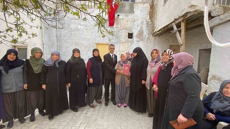 Şehit ailelerinden Şehit Aslan’ın ailesine ziyaret