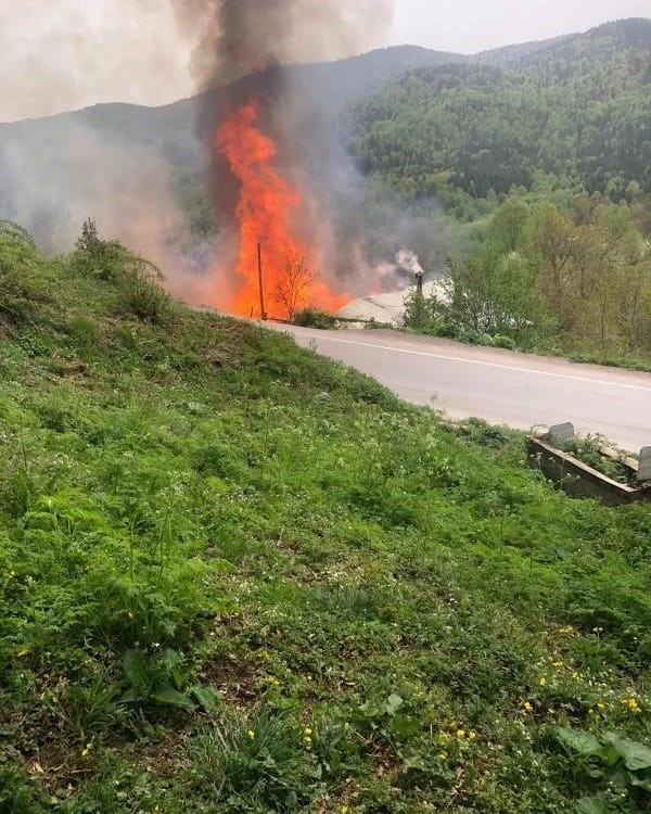 SİNOP’UN AYANCIK İLÇESİNDE MEYDANA