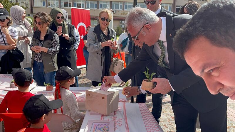 Sinop’ta minik öğrencilerden anlamlı proje