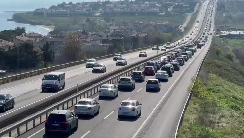 Tekirdağ’a bayramın 1. gününde tatilci akını