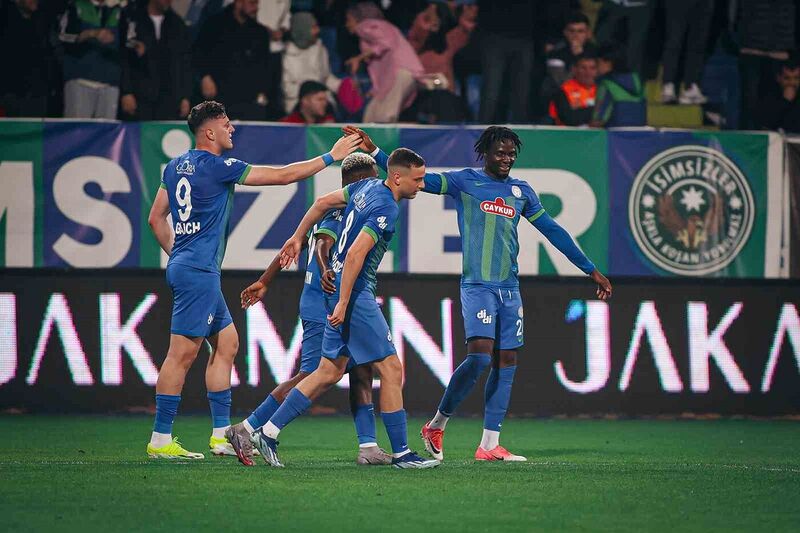 Trendyol Süper Lig: Çaykur Rizespor: 2 – MKE Ankaragücü: 0 (İlk yarı)