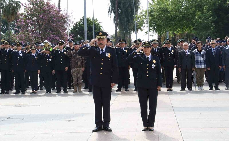 Türk Polis Teşkilatının Kuruluşunun 179. Yıl Dönümü Mersin’de kutlandı