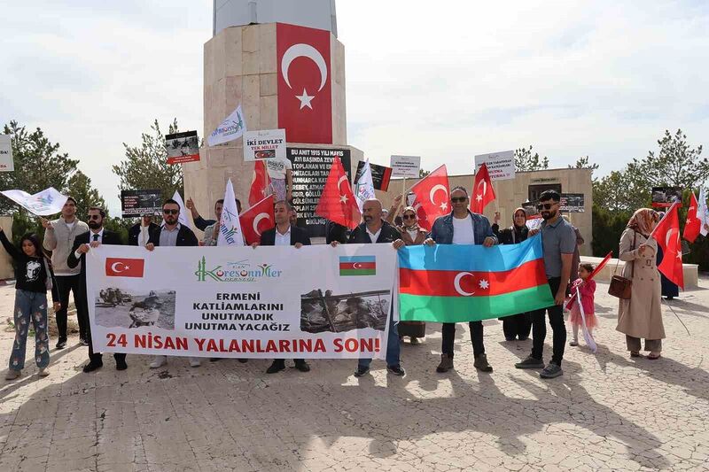 Van’da, sözde ’Ermeni Soykırımı Anma Günü’ programlarına tepki