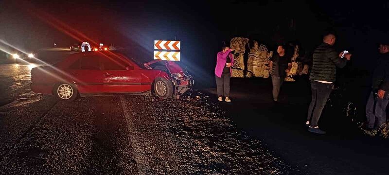 ÇANAKKALE’NİN YENİCE İLÇESİNDE OTOMOBİL