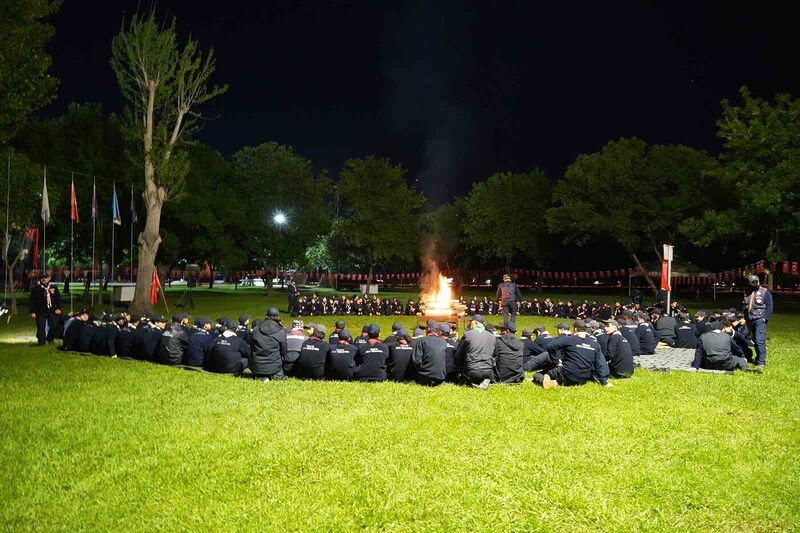 270 izci Samsun’da kampa girdi