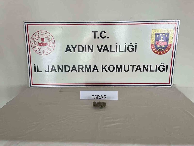 Aydın’da jandarma ekipleri uyuşturucuya geçit vermiyor