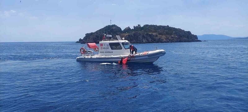 Bodrum’dan Yunanistan’a yüzmeye çalıştı