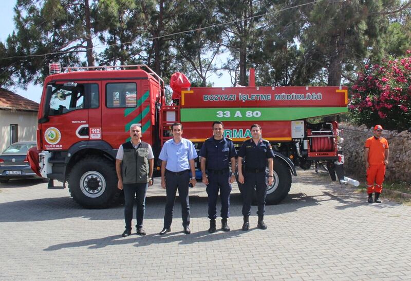 Bozyazı’da orman yangınlarıyla mücadele toplantısı yapıldı