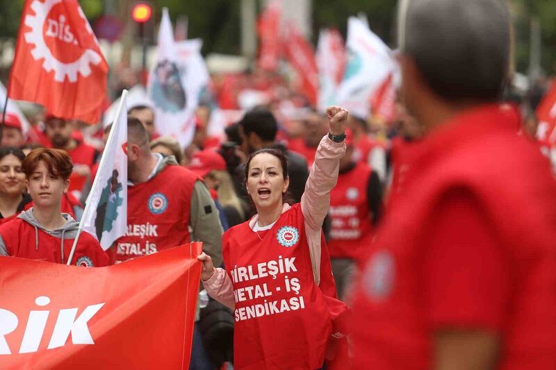 Bursa’da 1 Mayıs coşkusu yaşandı