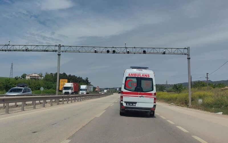 BURSA’DA AMBULANSLARA YAZILAN CEZALAR