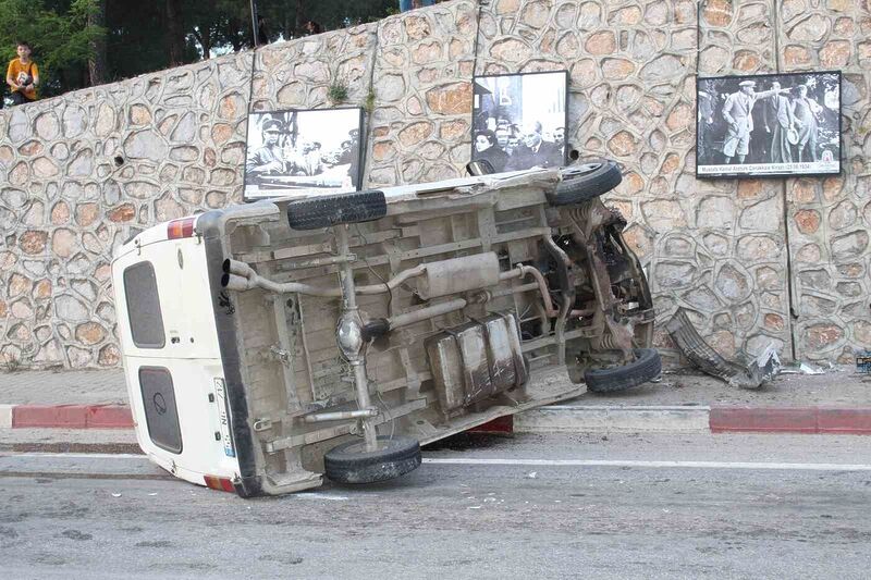 Çan’da trafik kazası: 1 yaralı