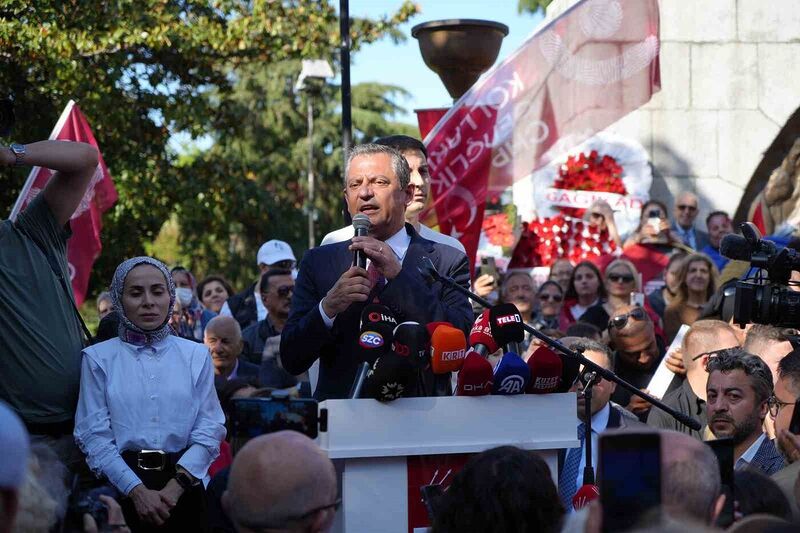 CUMHURİYET HALK PARTİSİ (CHP) GENEL BAŞKANI ÖZGÜR ÖZEL, SAMSUN’DA KATILDIĞI