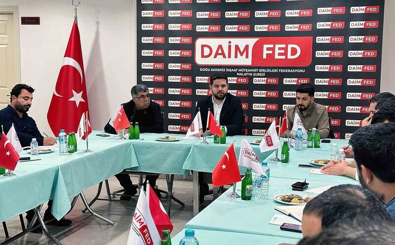 DOĞU AKDENİZ İNŞAAT MÜTEAHHİT BİRLİKLERİ FEDERASYONU (DAİMFED) MALATYA ŞUBE BAŞKANI