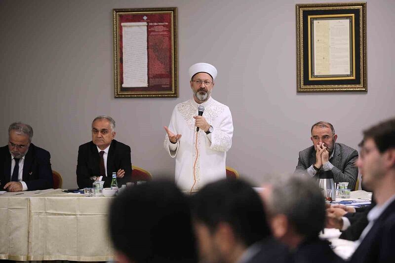 DİYANET İŞLERİ BAŞKANI PROF. DR. ALİ ERBAŞ, “O MASUM YAVRULAR,