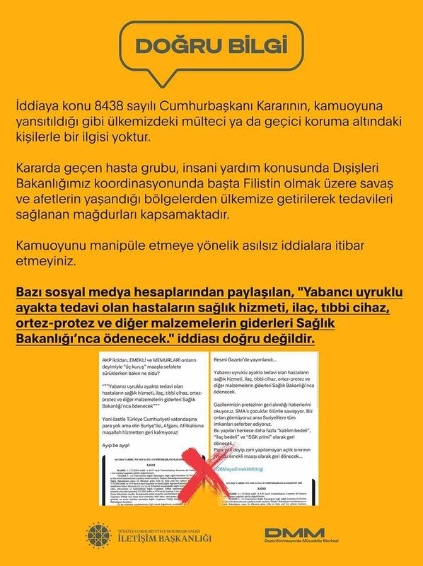 DEZENFORMASYONLA MÜCADELE MERKEZİ (DMM),