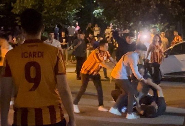 Gaziantep’te derbi sonrası taraftarlar arasında kavga çıktı