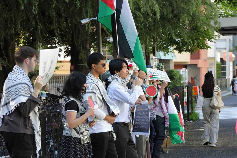 Japonya’da kamu yayıncısı NHK televizyonuna “İsrail” protestosu