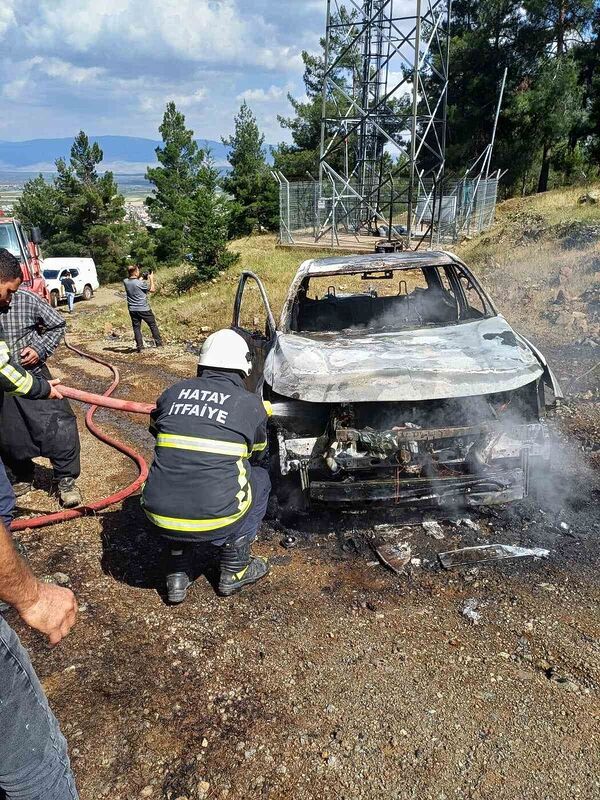 HATAY’DA BAGAJINDAKİ JENERATÖRÜN YANMASIYLA