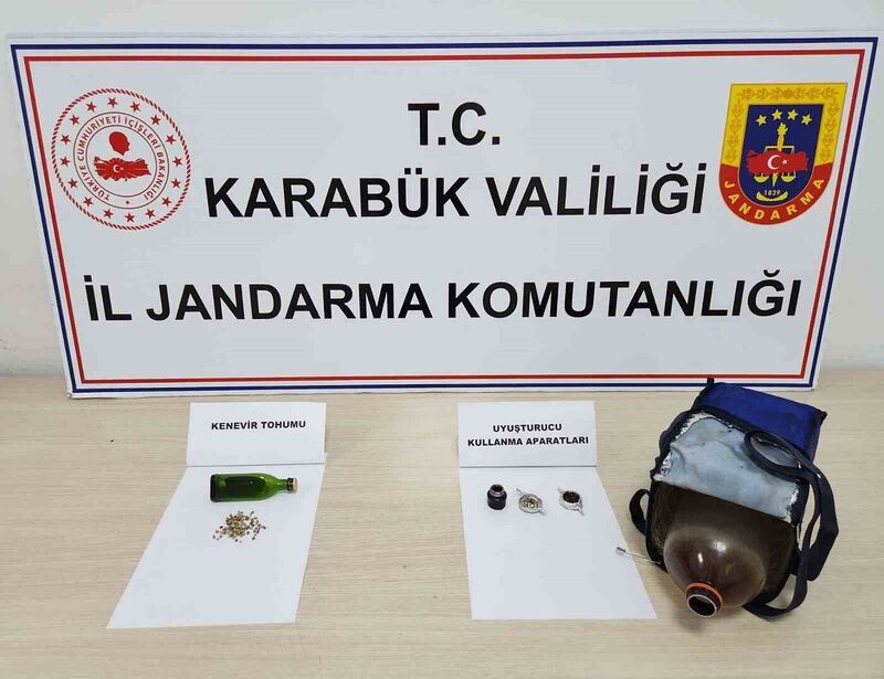 Karabük’te kenevir operasyonu