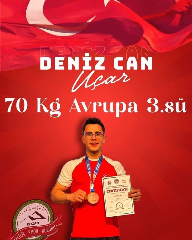 AVRUPA BİLEK GÜREŞİ ŞAMPİYONASI'NDA