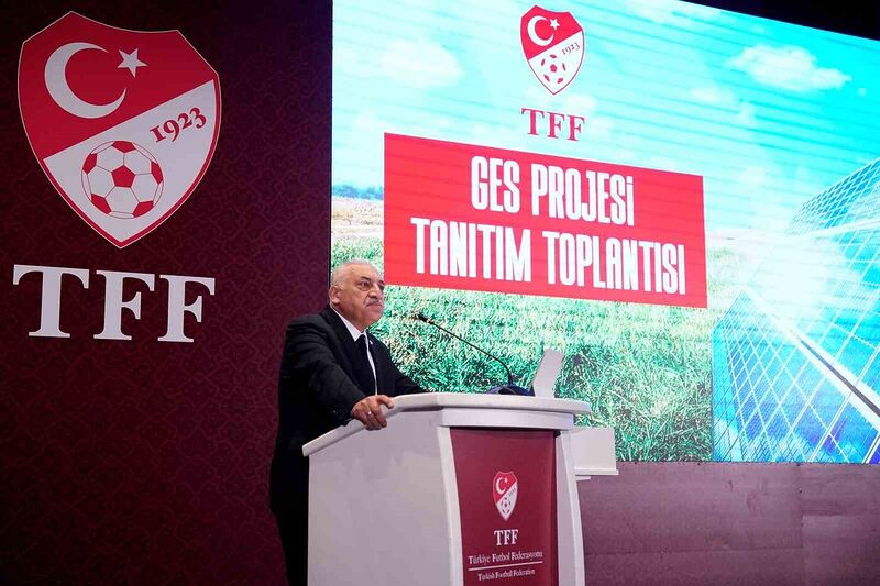 TFF BAŞKANI MEHMET BÜYÜKEKŞİ