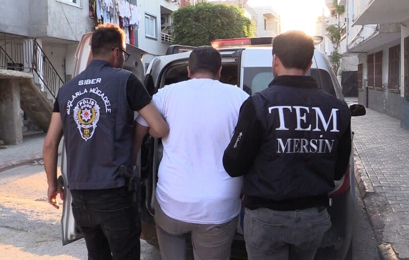 Mersin’deki yasa dışı bahis operasyonu: 9 tutuklama