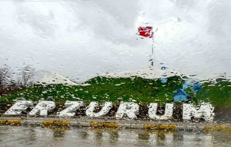 Meteorolojiden Erzurum için yağış uyarısı