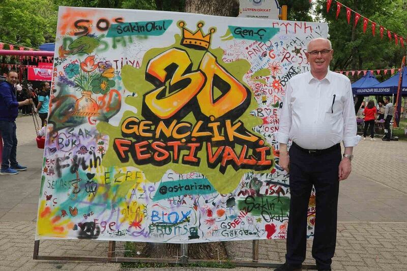 Odunpazarı 3D Gençlik Festivali’nde 19 Mayıs Coşkusu