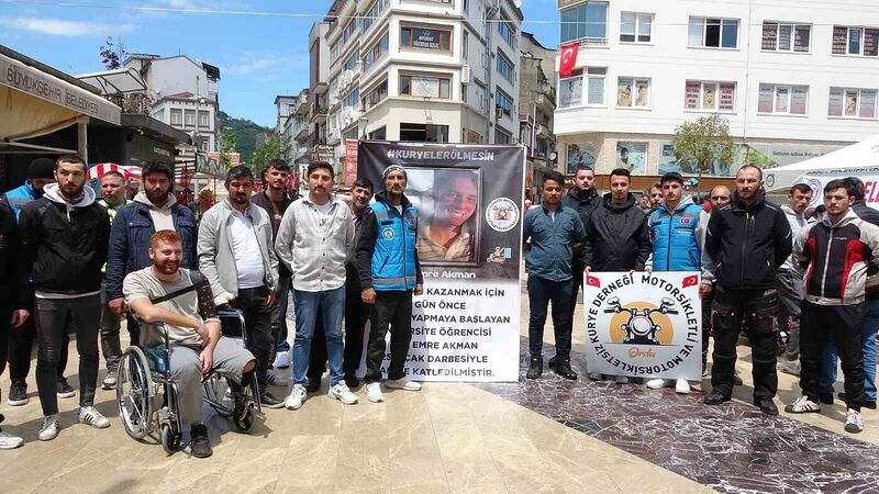 ORDU’DA MOTOSİKLETLİ KURYELER, MOTOKURYELİK