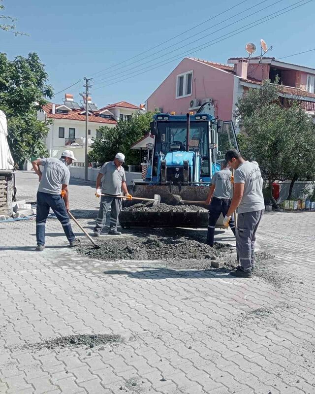 Ortaca Belediyesi ilçe çalışmalarını sürdürüyor