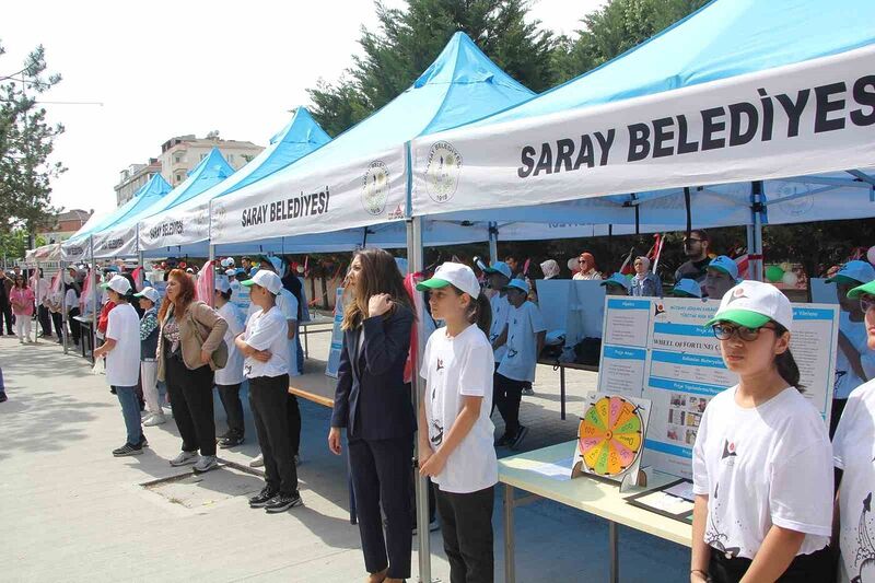 ÖĞRENCİLER, KENDİ HAZIRLADIKLARI PROJELERİ