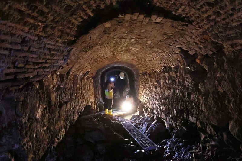 Rumeli Hisarı’ndaki gizli tünel gün yüzüne çıktı