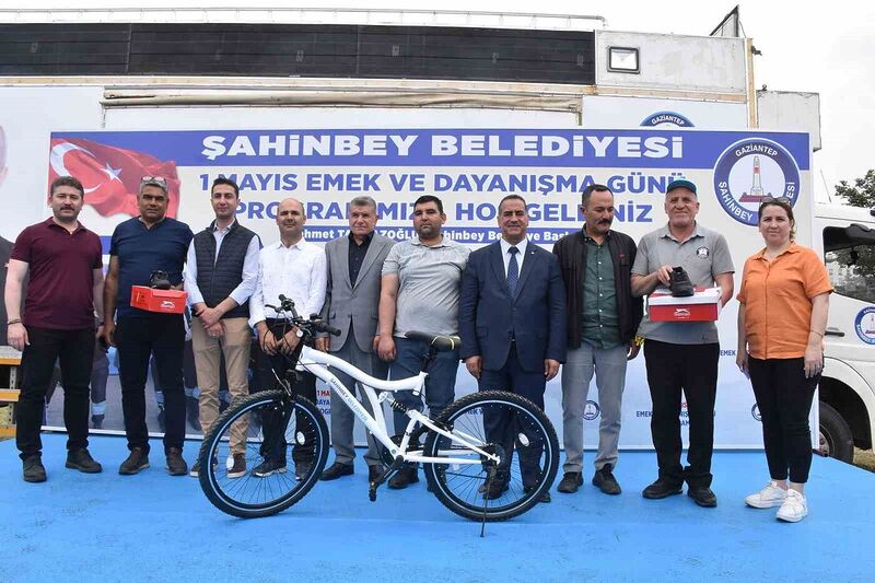 Şahinbey Belediyesi 1 Mayıs’ı coşkuyla kutladı