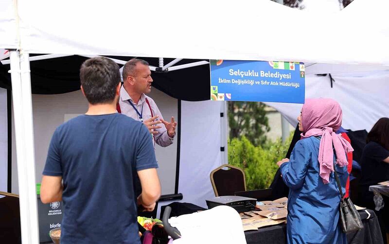 Selçuklu Belediyesi SERAFEST’te kompost üretimini anlattı